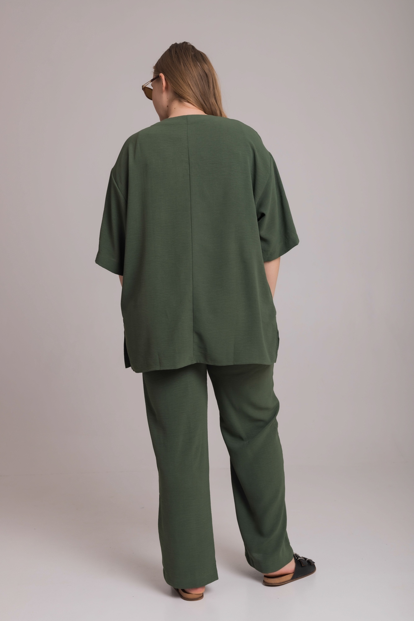 Костюм туника и брюки М325152х - миниатюра 2